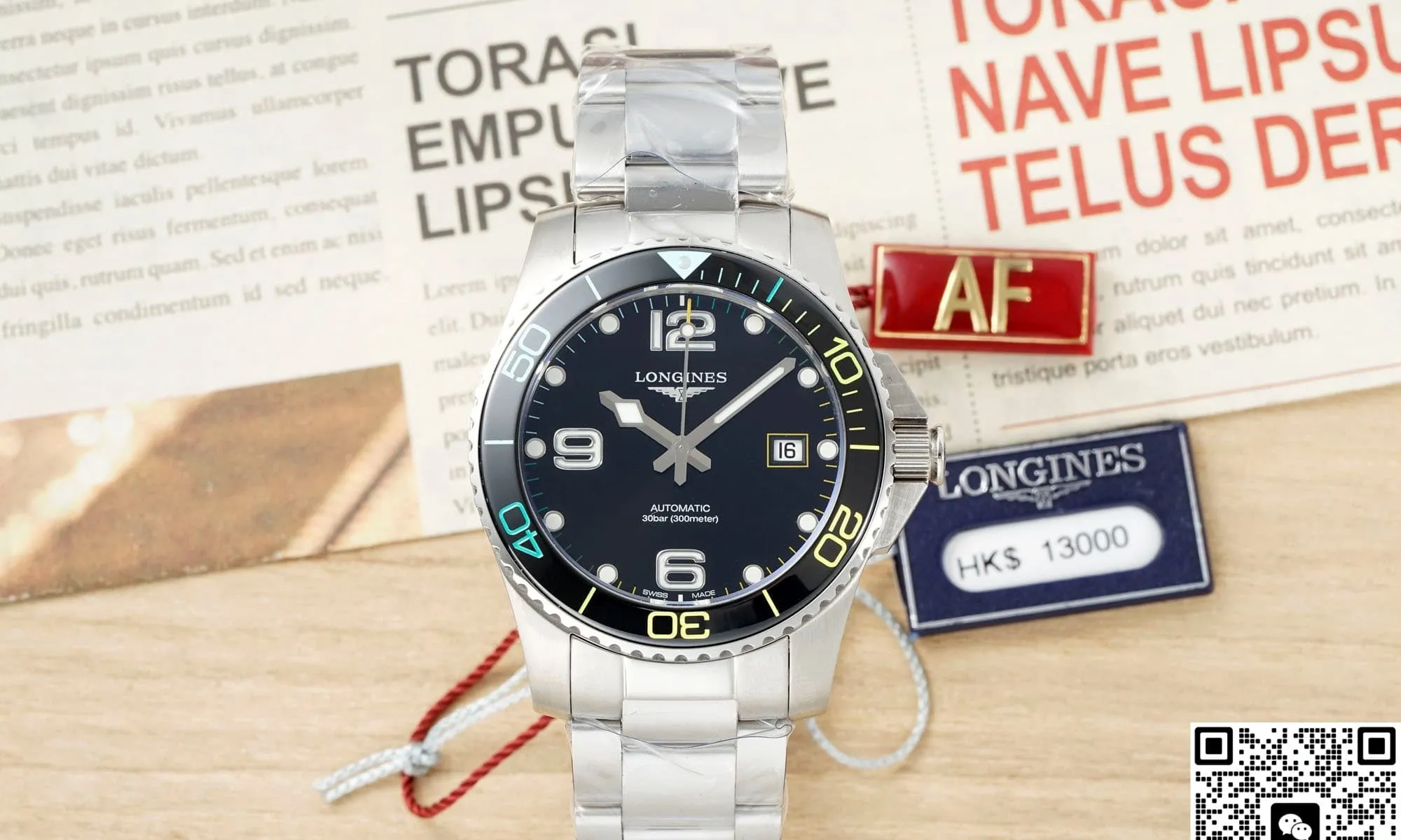 AF Factory Longines Concas L3.781.4.59.6 1:1 Best Edition Replica Watch
